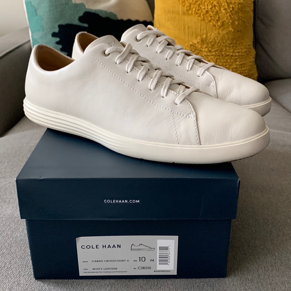 Cole Haan - Grand Crosscourt II Leather Sneakers